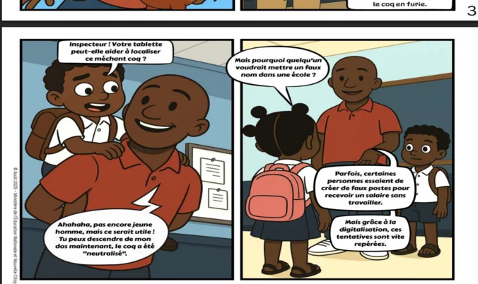 Une bande dessinée pour sensibiliser les élèves